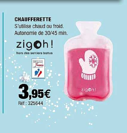chaufferette zigoh