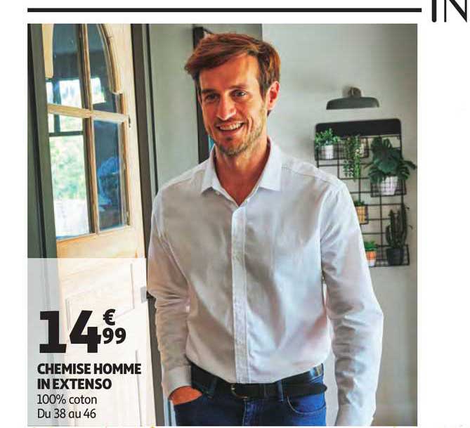 chemise homme in extenso