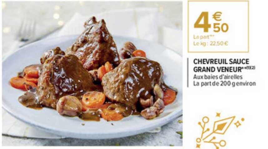 chevreuil sauce grand veneur