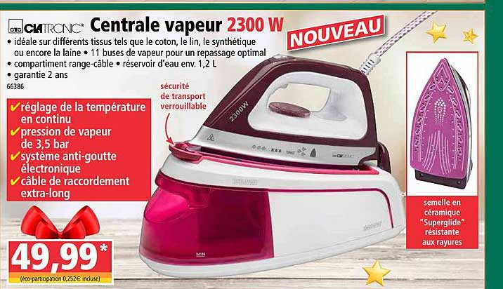 clatronc centrale vapeur