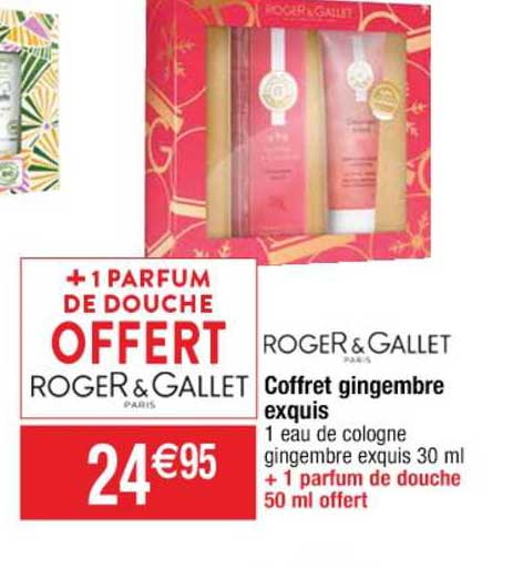 coffret gingembre exquis roger & gallet