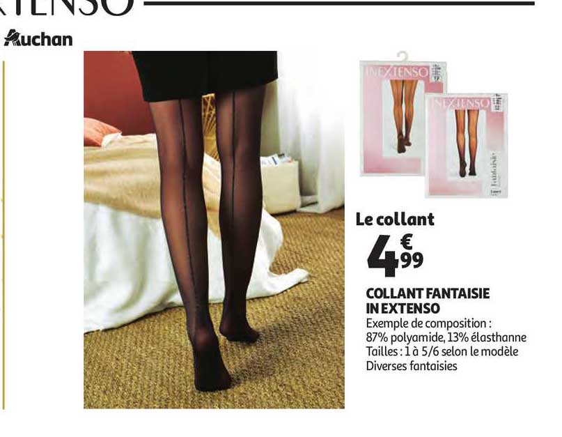 Collant Fantaisie In Extenso