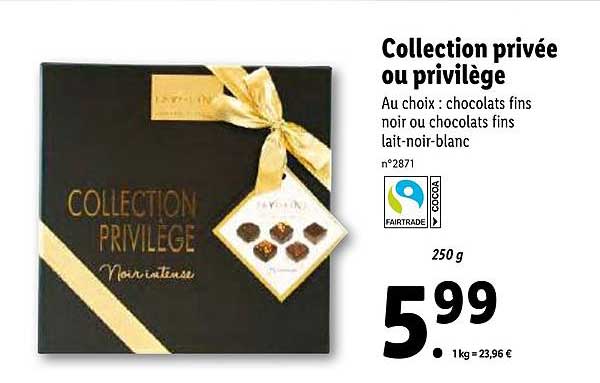 collection privée ou privilège