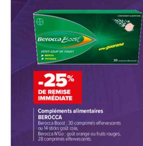 compléments alimentaires berocca