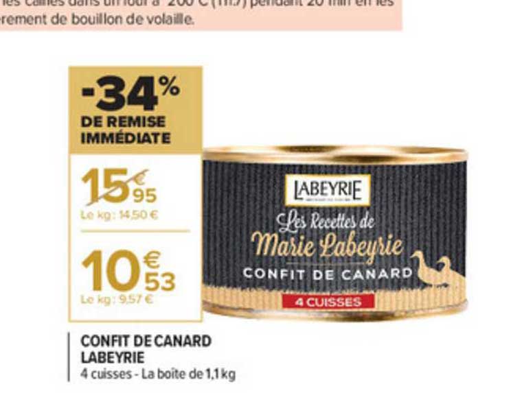 Confit De Canard Labeyrie