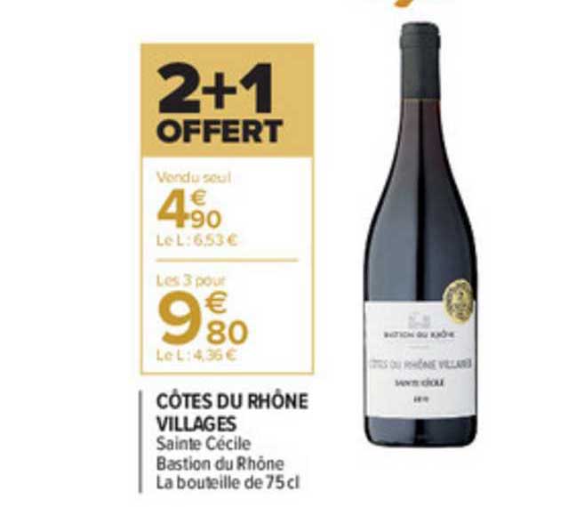 côtes du rhône villages sainte cécile