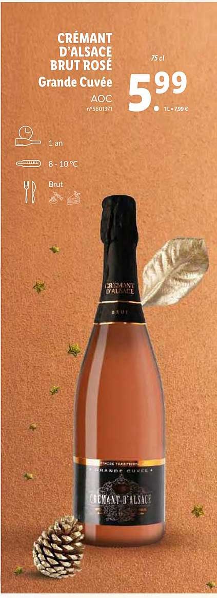 Crémant D'alsace Brut Rosé Grande Cuvée