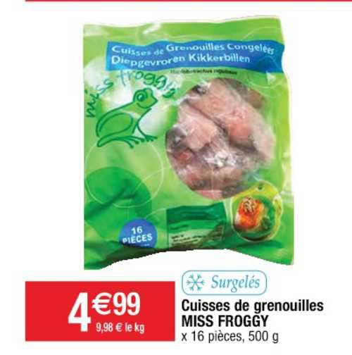 cuisses de grenouilles miss froggy