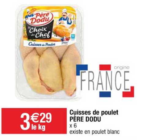 cuisses de poulet père dodu