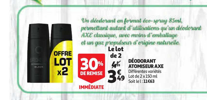 Déodorant Atomiseur Axe