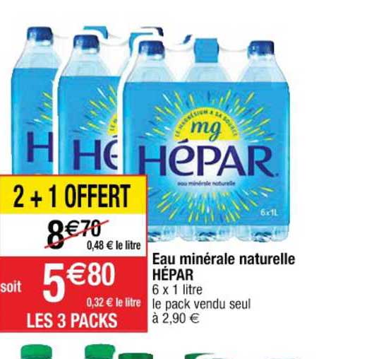 Eau Minérale Naturelle Hépar