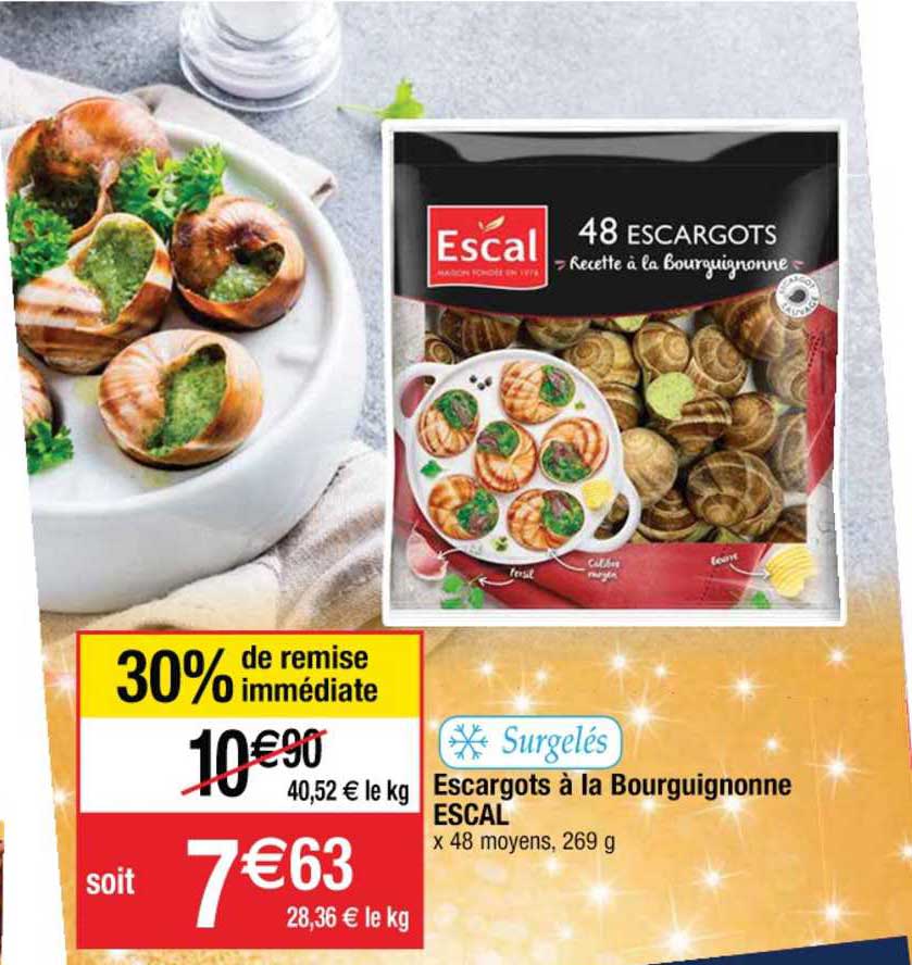 escargots à la bourguignonne escal
