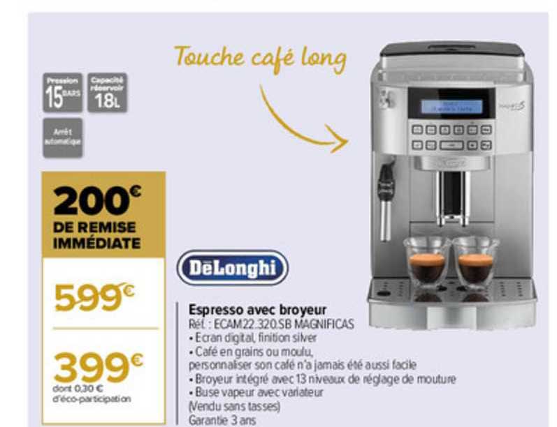 Espresso Avec Broyeur