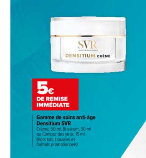 Gamme De Soins Anti-âge Densitium Svr