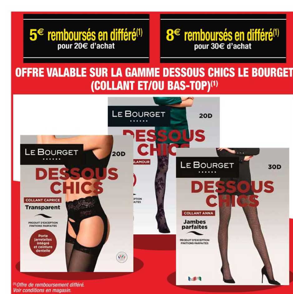 gamme dessous chics le bourget