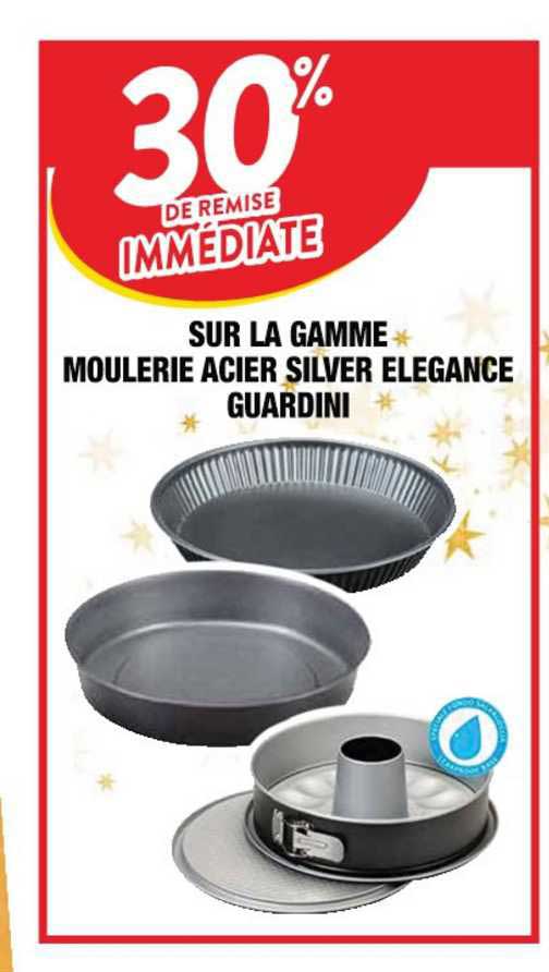 gamme moulerie acier silver elegance guardini