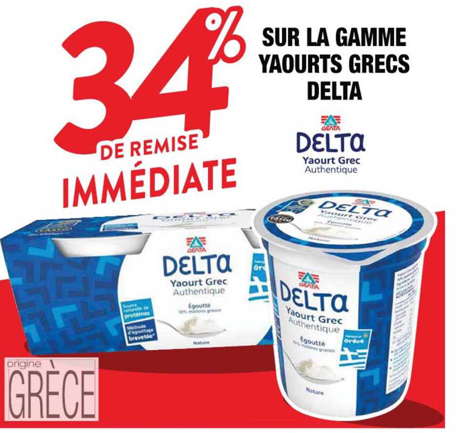 gamme yaourts grecs delta