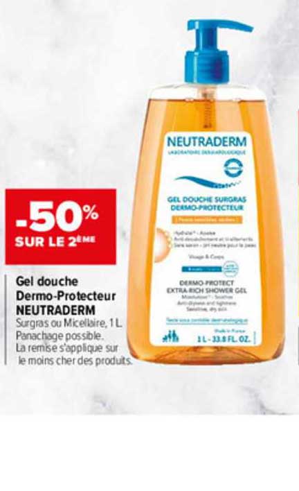 Gel Douche Dermo Protecteur Neutraderm