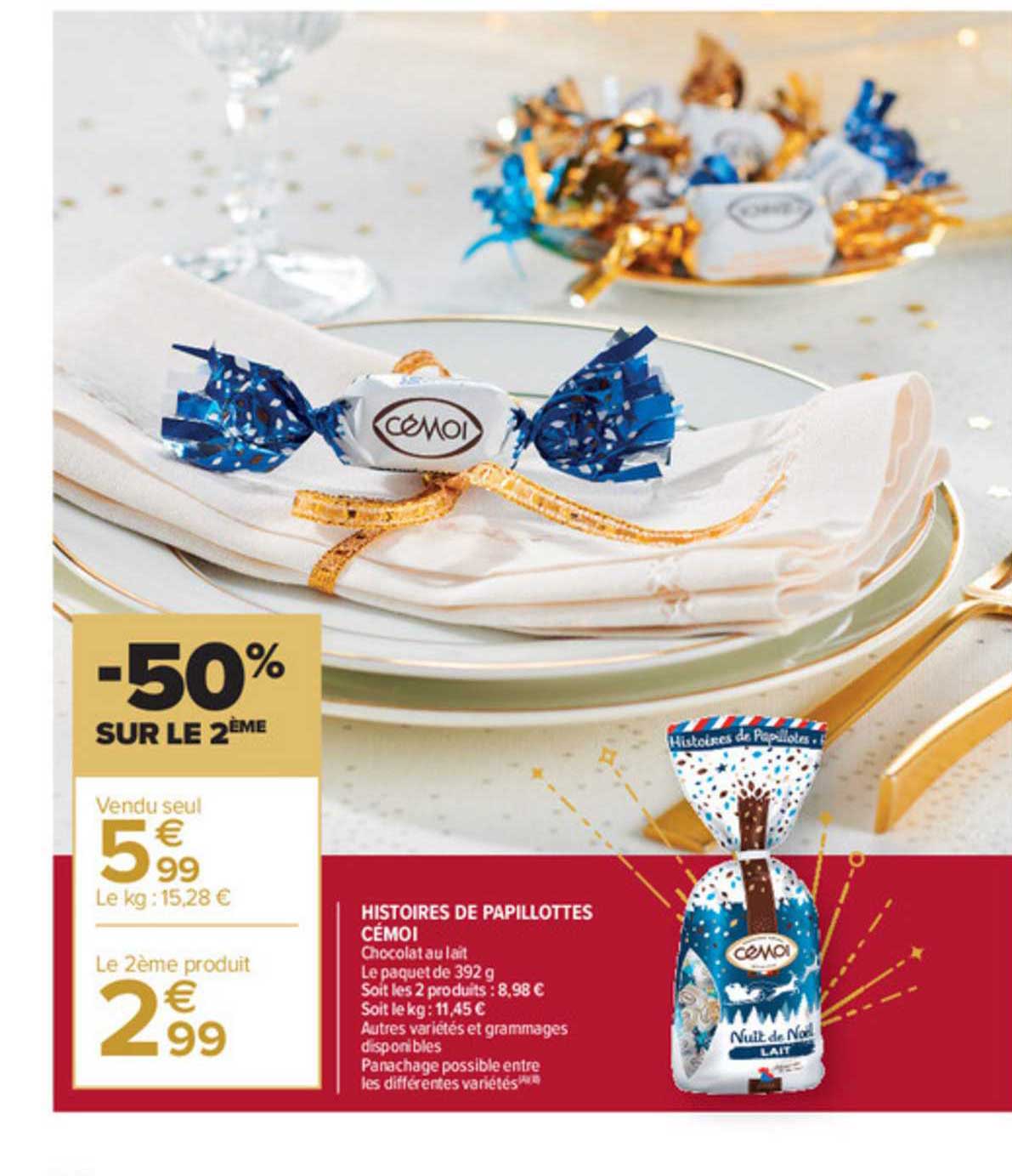 histoires de papillotes cémoi