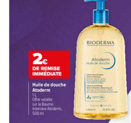 Huile De Douche Atoderm