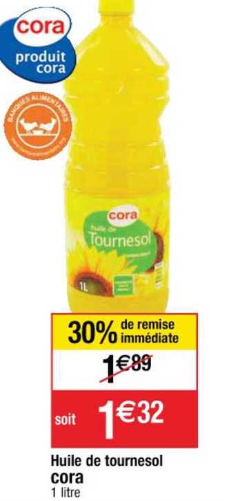 Huile De Tournesol Cora