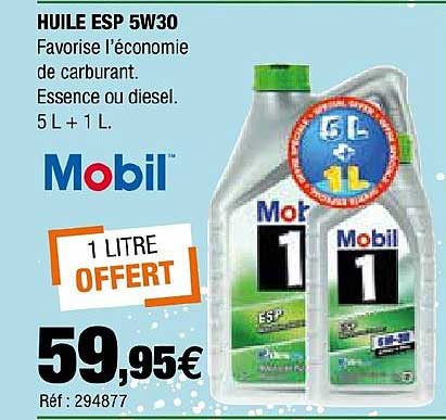 huile esp 5w30 mobil