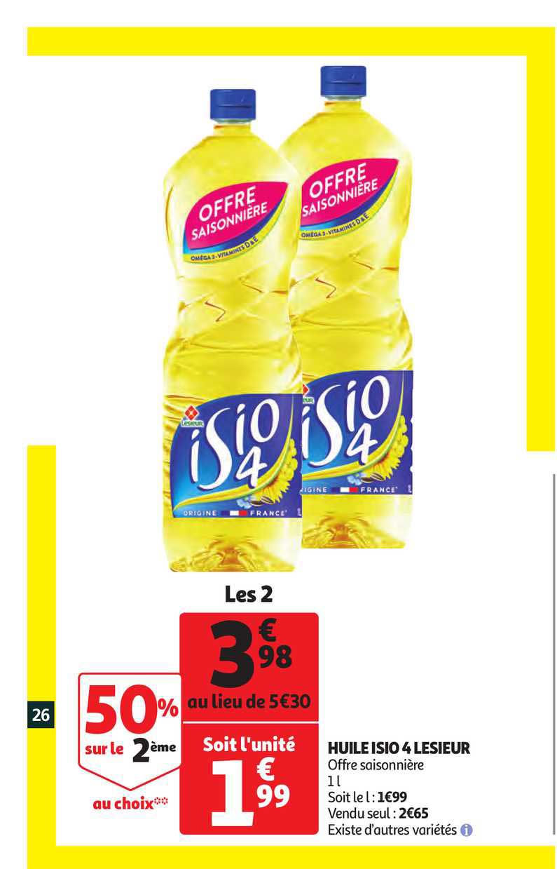 Huile Isio 4 Lesieur