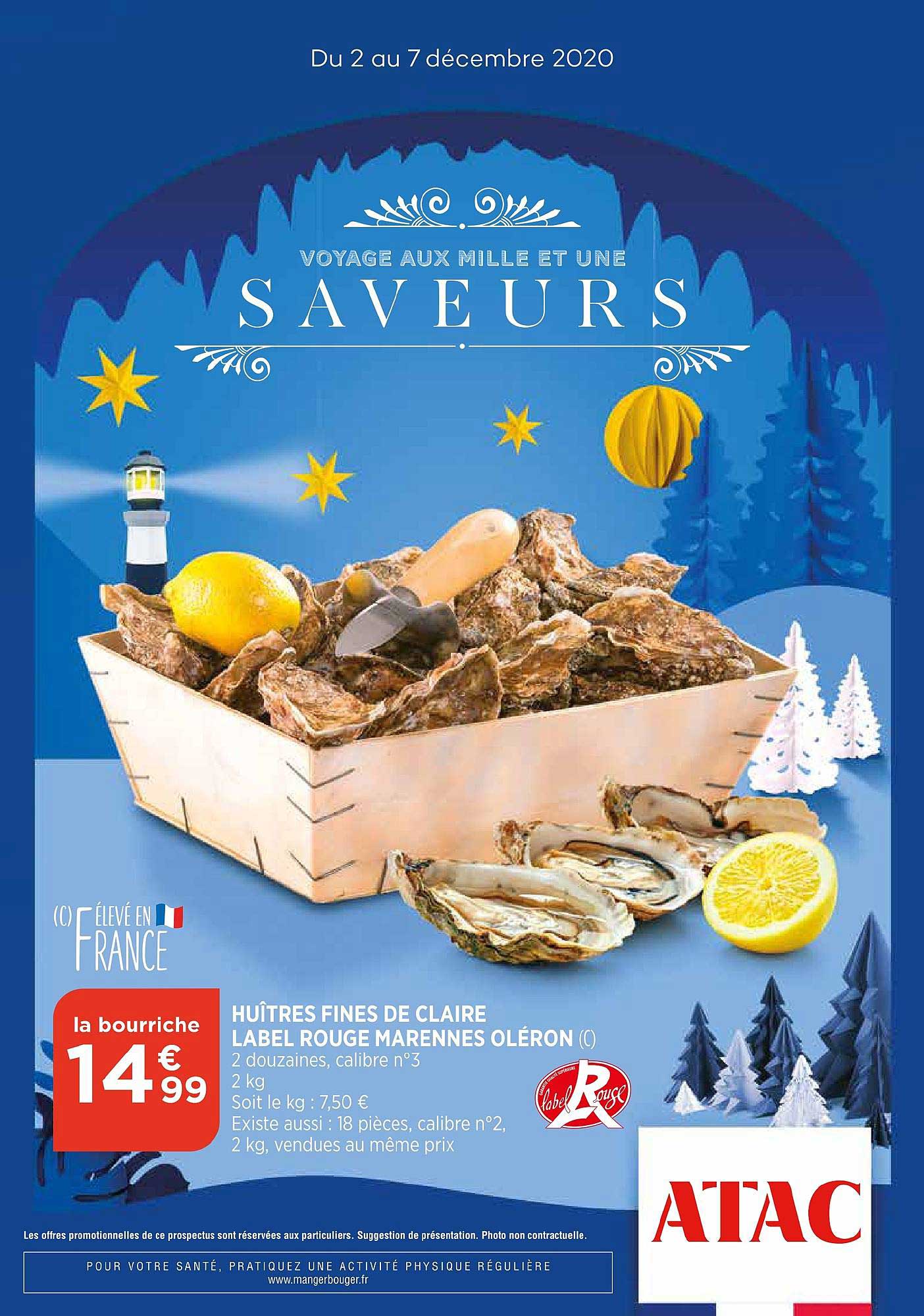 huîtres fines de claire label rouge marennes oléron