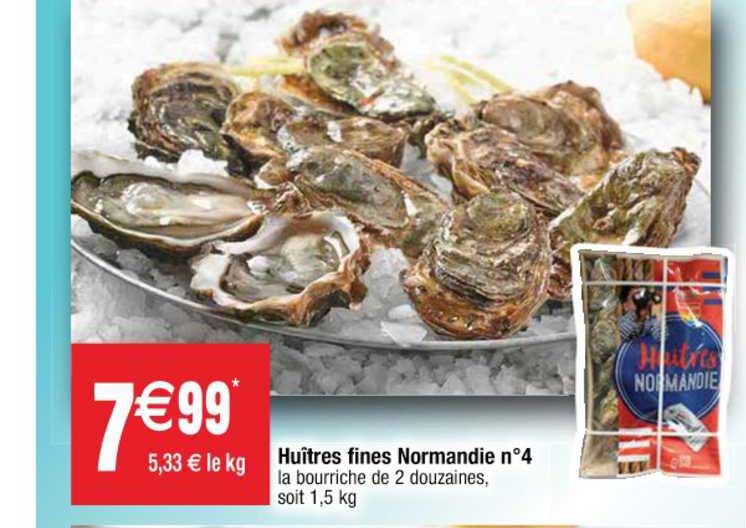 huîtres fines normandie n°4