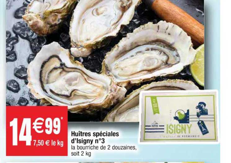 huîtres spéciales d'isigny n°3