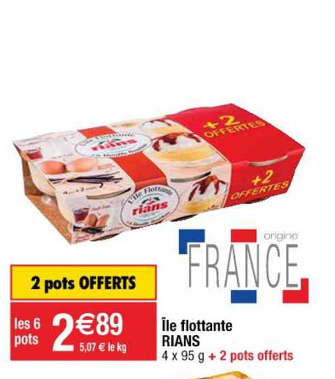 île flottante rians