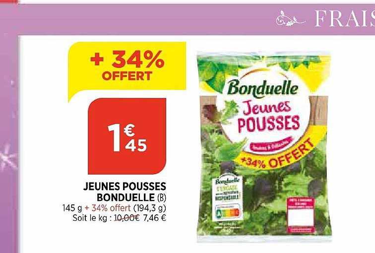 jeunes pousses bonduel