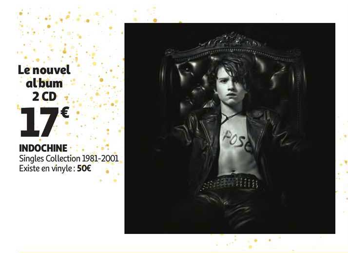 le nouvel album 2 cd indochine