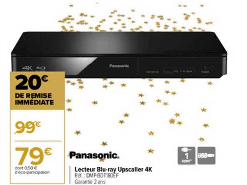 lecteur blu-ray upscaller 4k panasonic