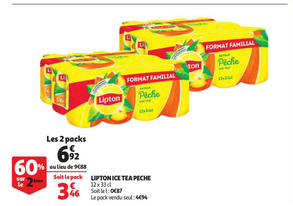 Lipton Ice Tea Pêche