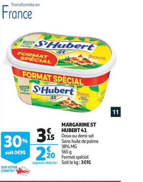 margarine st hubert 41