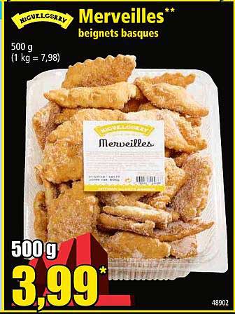 merveilles beignets basques