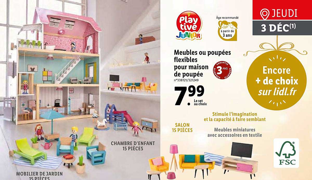 Mobilier pour maisons de poupées - L'Armoire de Bébé