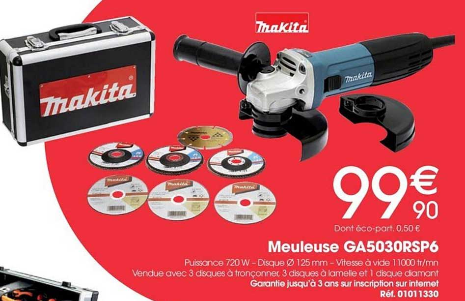 meuleuse ga5030rsp6 makita