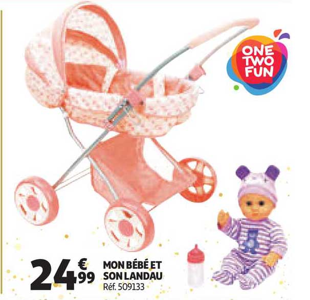 mon bébé et son landau