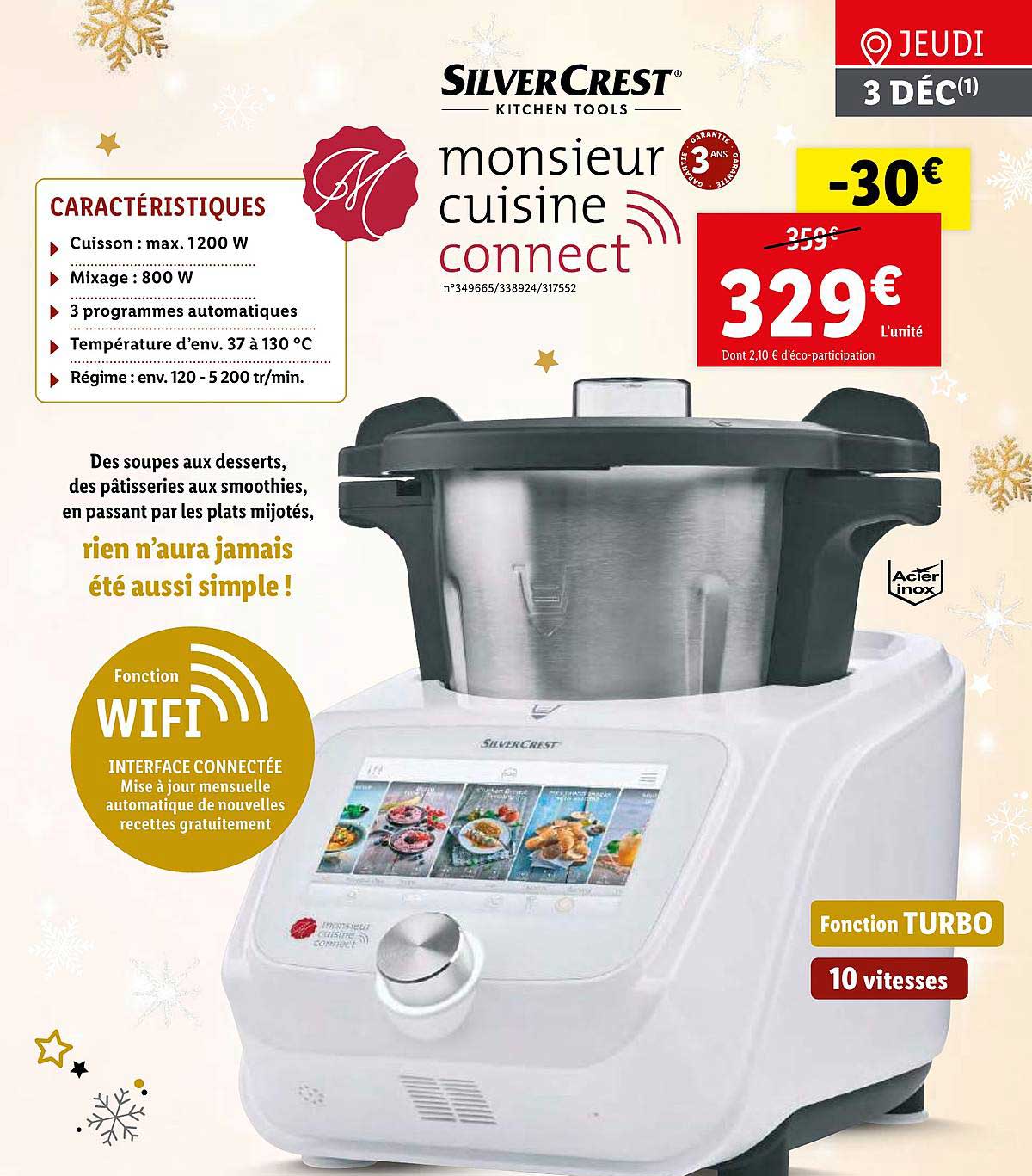 monsieur cuisine connect silver crest