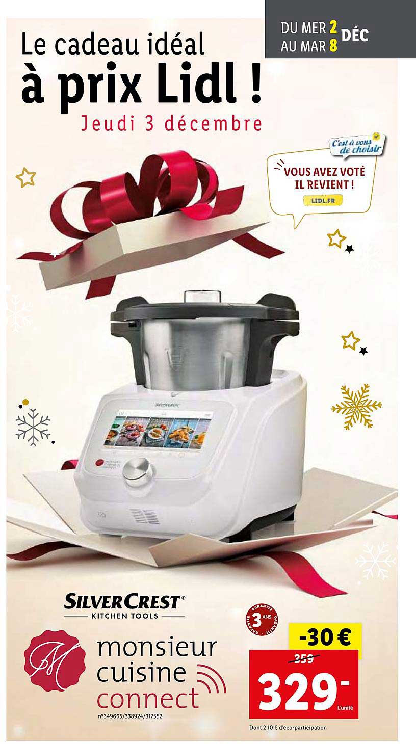 monsieur cuisine connect silver crest