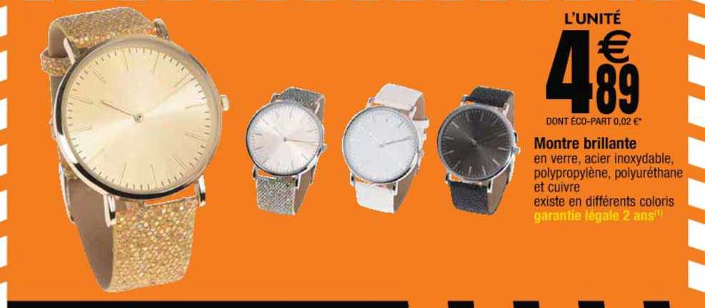 montre brillante