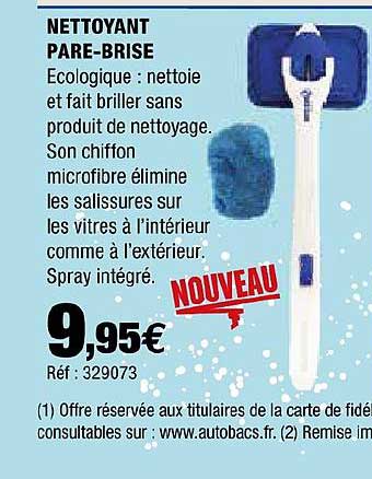 nettoyant pare brise