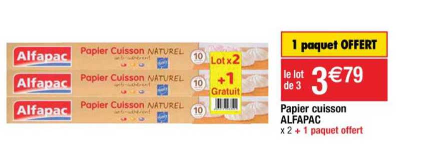 Papier Cuisson Alfapac