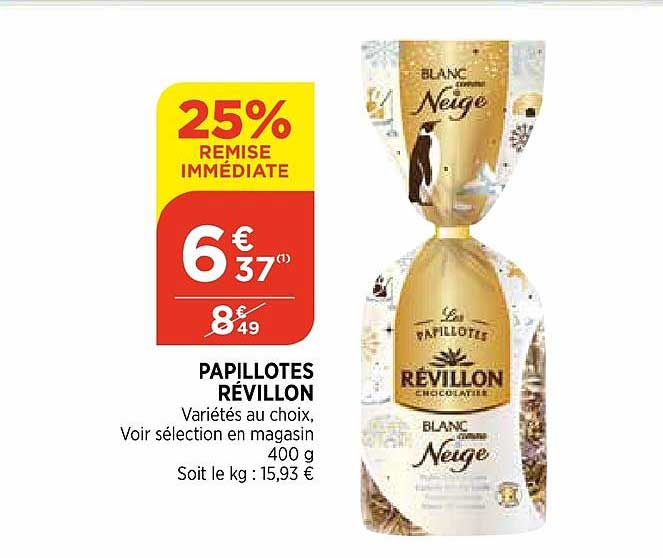 papillotes révillon