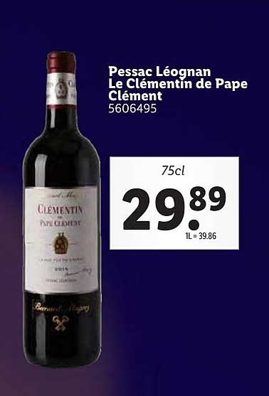 pessac léognan le clémentin de pape clément