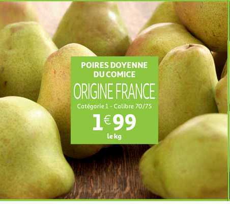 poires doyenne du comice