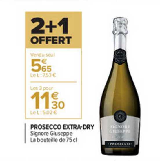 prosecco extra-dry signore giuseppe