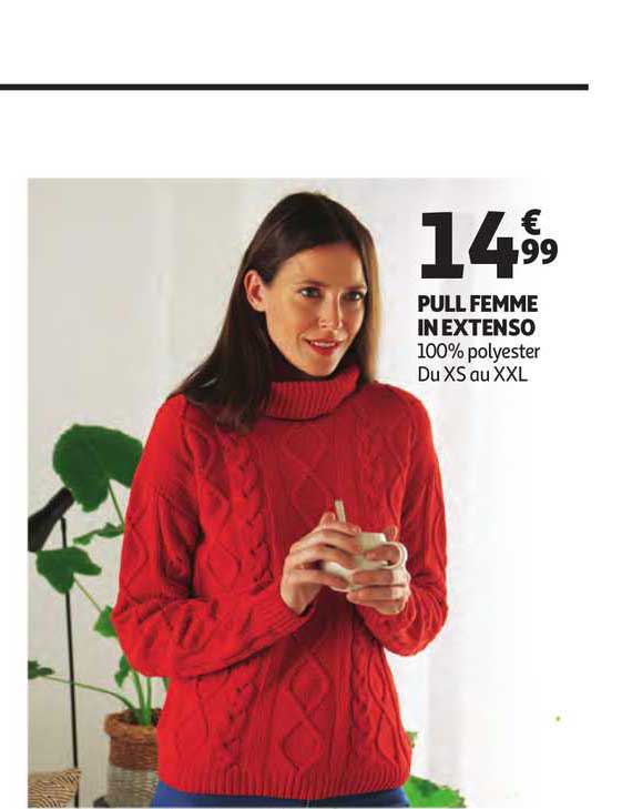 pull femme in extenso